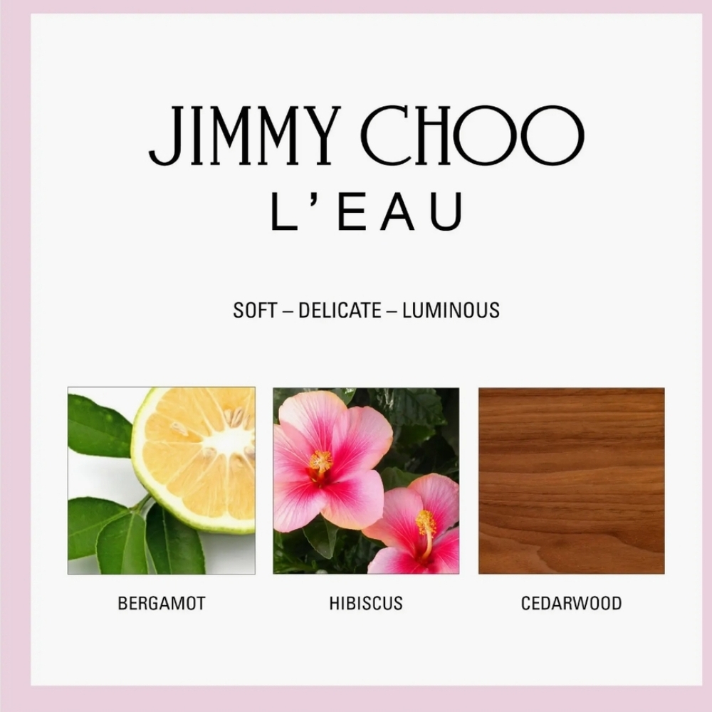 NIB-Jimmy Choo L'Eau E.D.T 2.0FL OZ - Picture 3 of 5